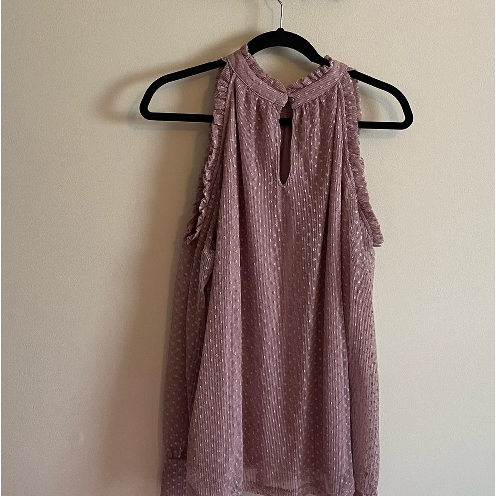 NWT Maurice’s mauve cold shoulder top ❤️ - Picture 5 of 5